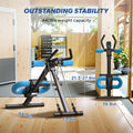 Ab Machine Adjustable Trainer Workout Foldable Abdominal Exercise Machine Core Ab Exercise System Trainer
