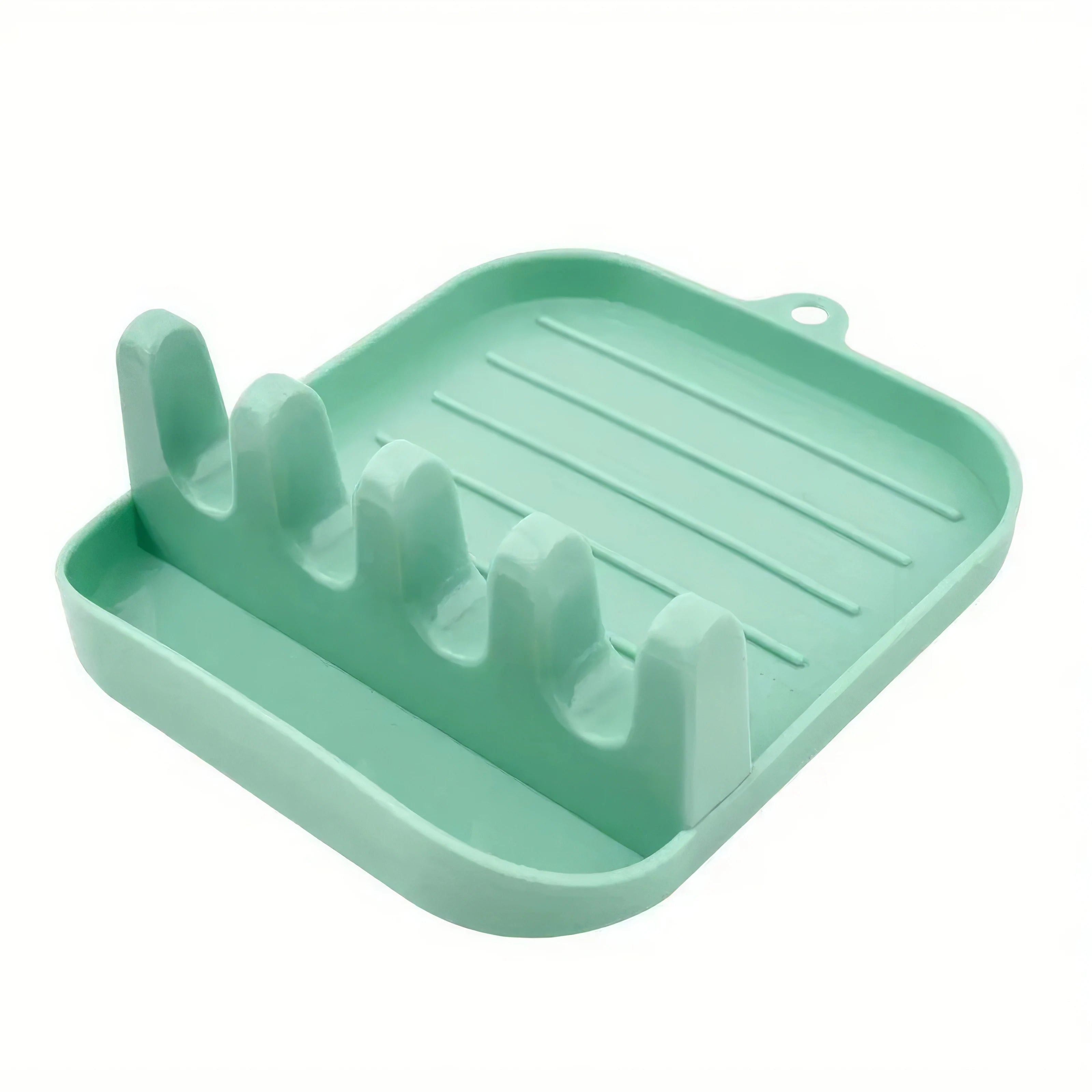 Green Cutlery Rack, Kitchen Dish Drain Rack, Suitable for Kitchen Chopsticks & Kitchenware