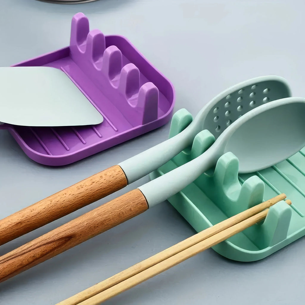 Green Cutlery Rack, Kitchen Dish Drain Rack, Suitable for Kitchen Chopsticks & Kitchenware