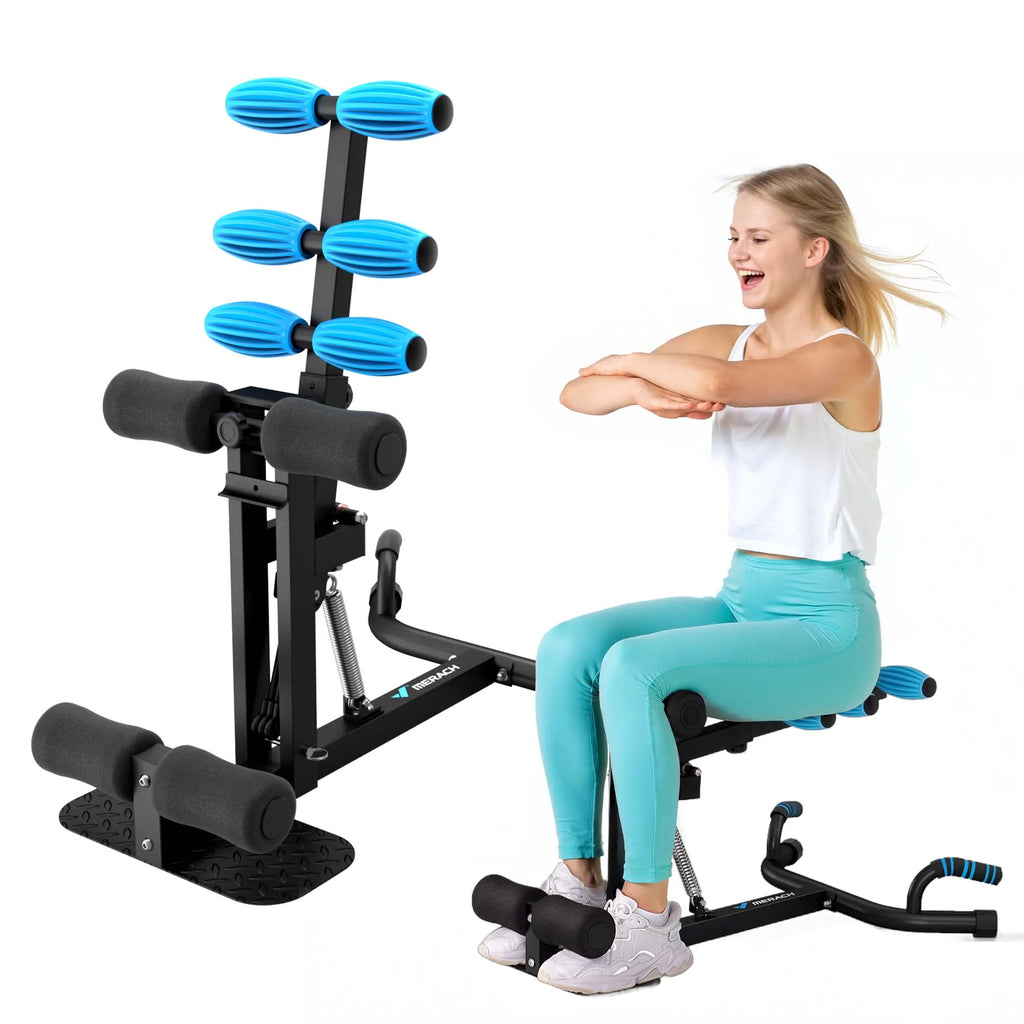 Deep Squat Multifunctional Machine with Adjustable Glutes & Core Trainer