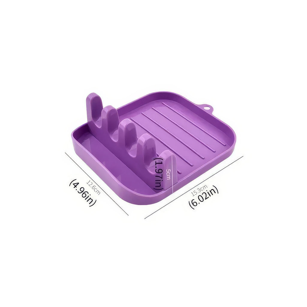 Green Cutlery Rack, Kitchen Dish Drain Rack, Suitable for Kitchen Chopsticks & Kitchenware