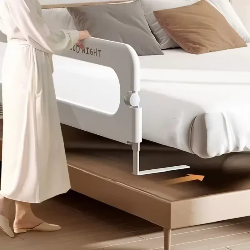 Bed Guardrail Anti Fall Baby Safety Bed Barrier Adjustable Bed Rail