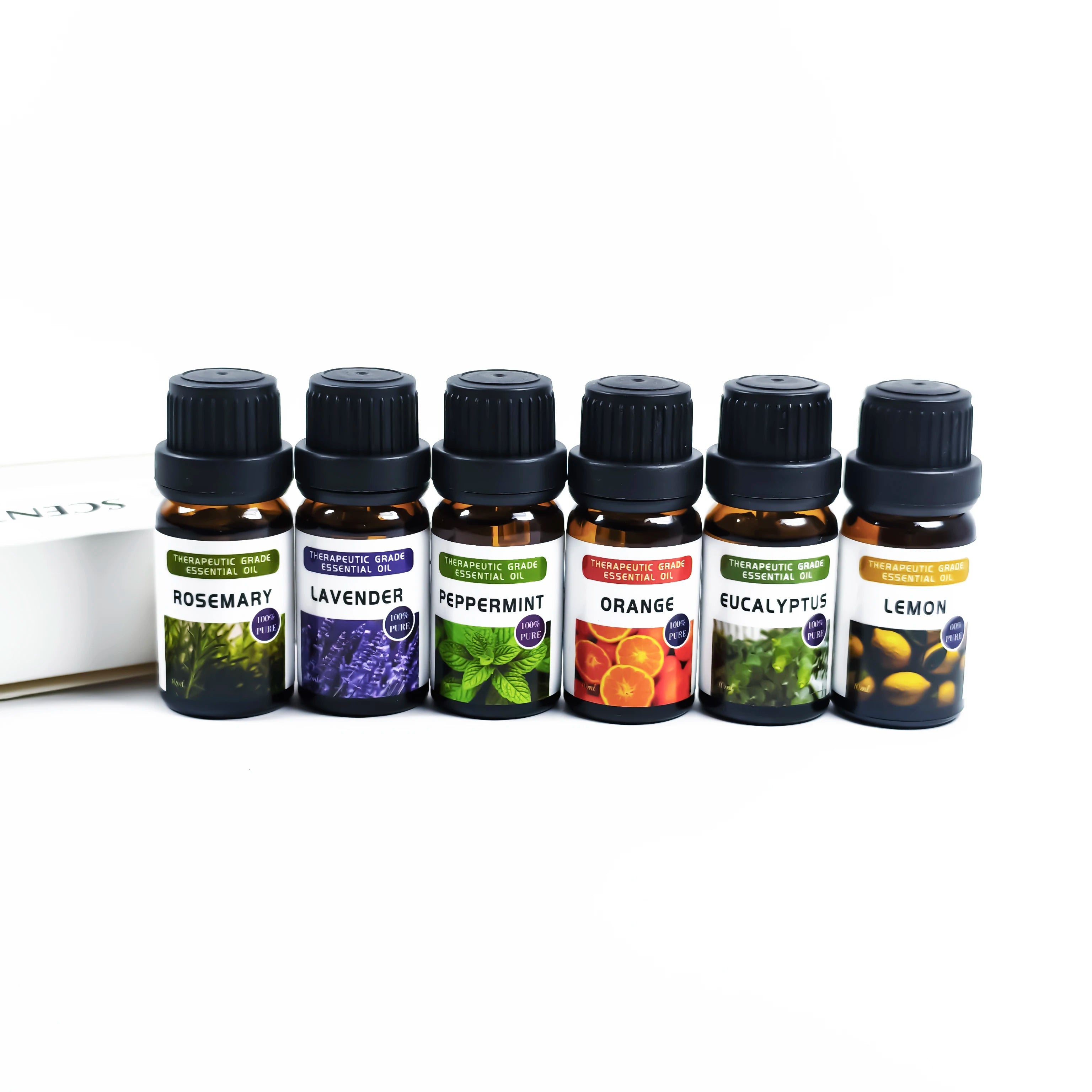 6Pcs/Set Pure Essential Oil Set Fragrance Massage Spa Aromatherapy