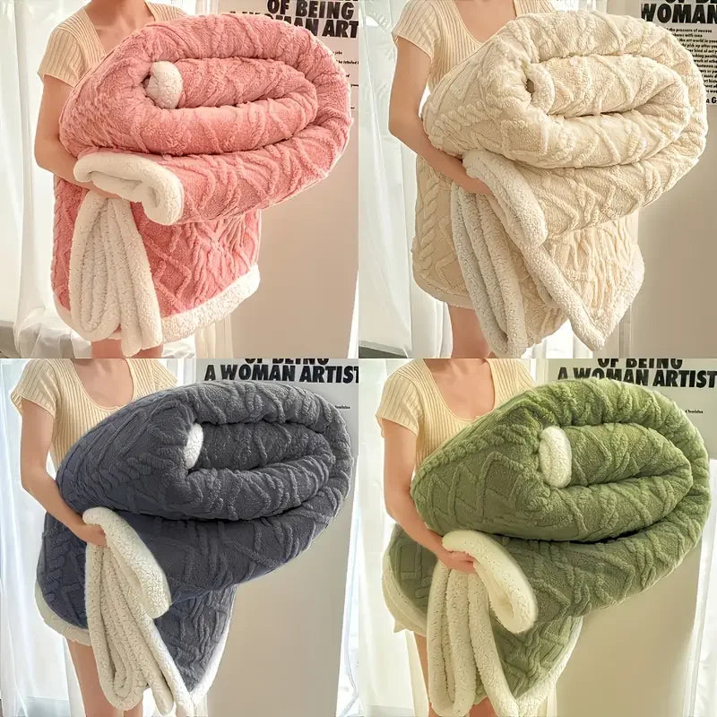 Weighted Blanket 10lbs for Adults- Soft, Warm, and Thickened Calm Blanket for Ultimate Comfort