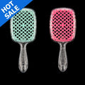 2pc Hair Anti Static Scalp Massage Wet Dry Comb Brush Set
