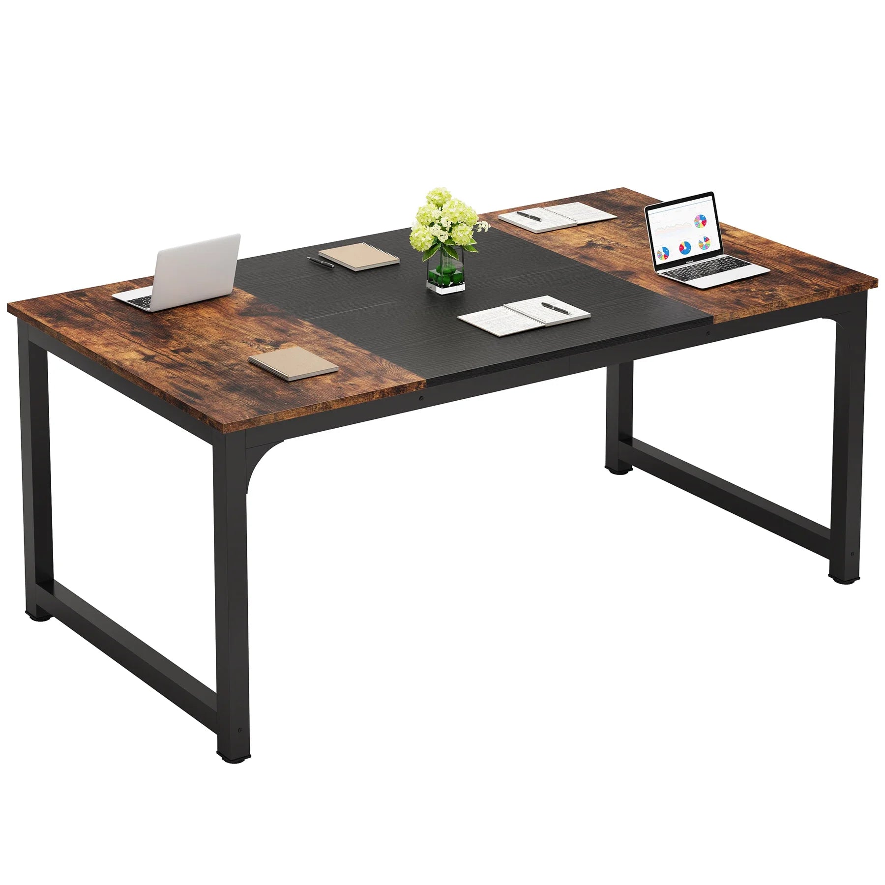 Modern Computer Large Office Desk for Workstation or Home Office