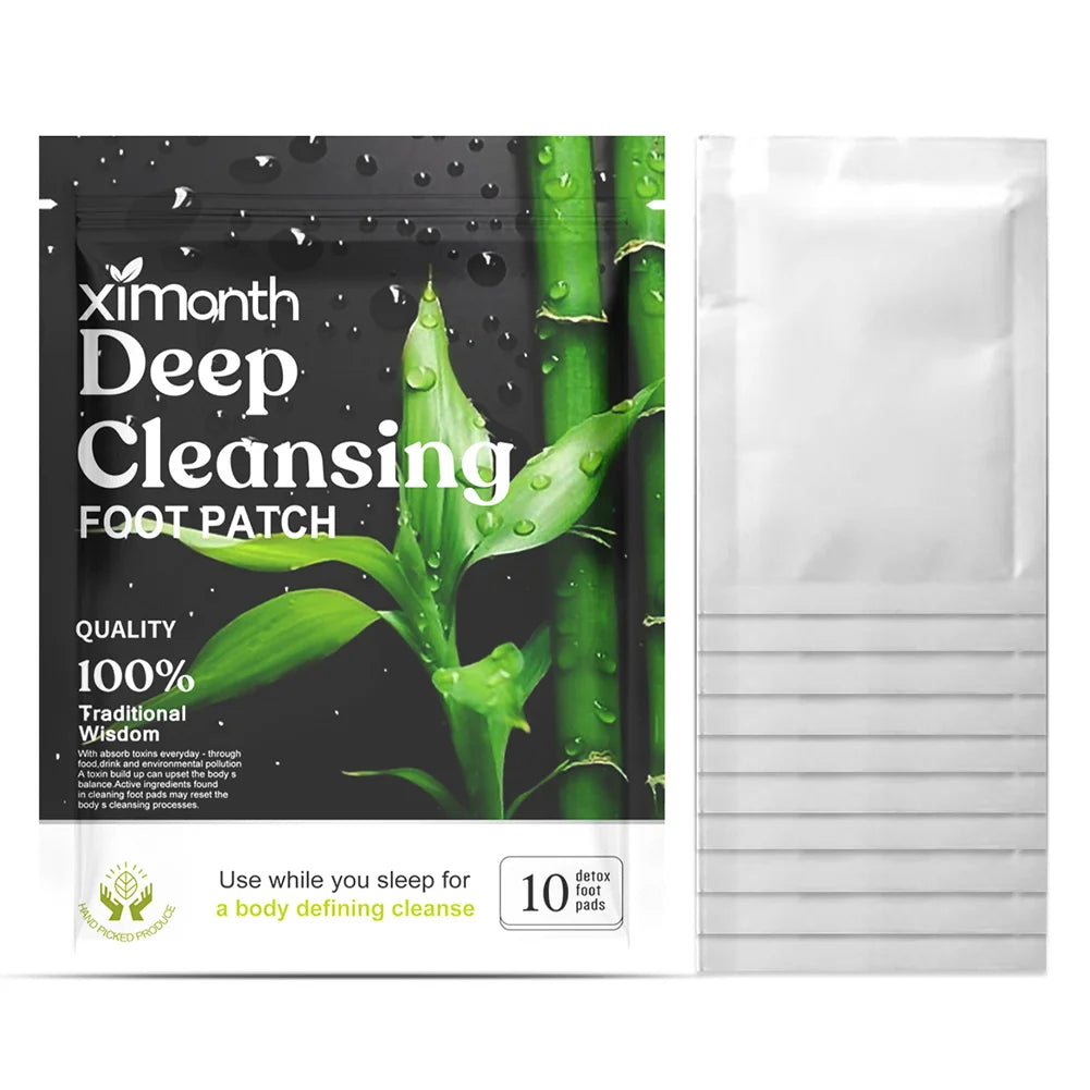 10-100PCS Detox Foot Patches Stress Relief Feet Deep Sleep Herbal Detox Sticker