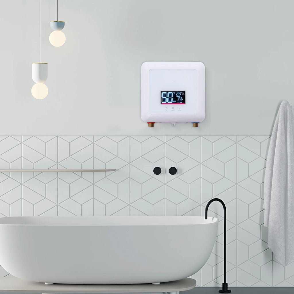 Tankless Water Heater Electric Self-Modulating Instant Shower