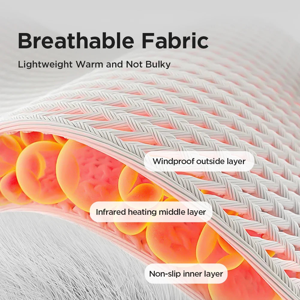 Electric Heating Vibration Massage Wrist Brace Ankle Wrap