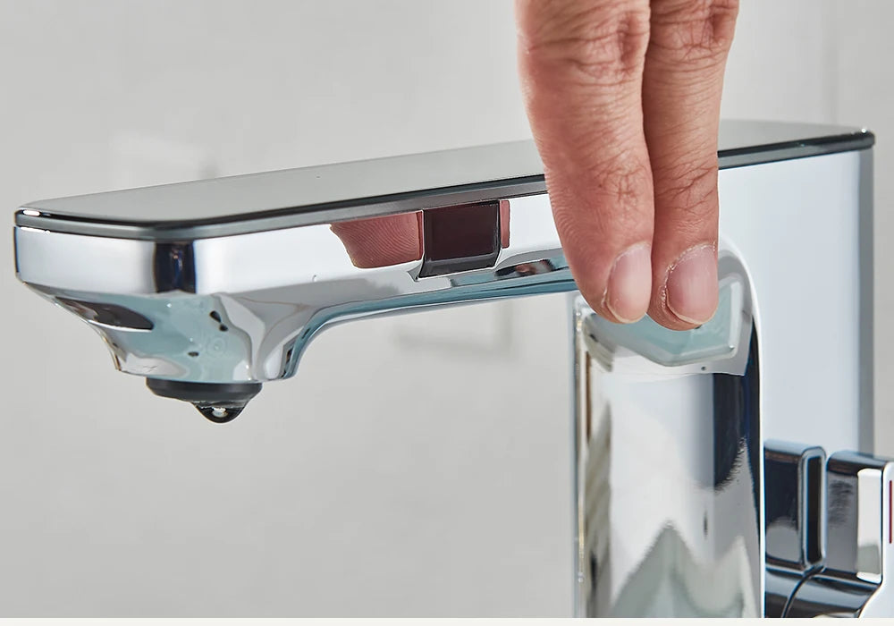 Touchless Smart Digital Display Bathroom Sink Faucets