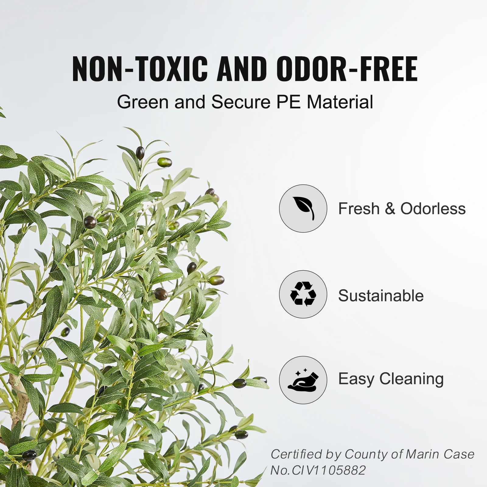 Artificial Olive Tree Tall Plant Tree for Home