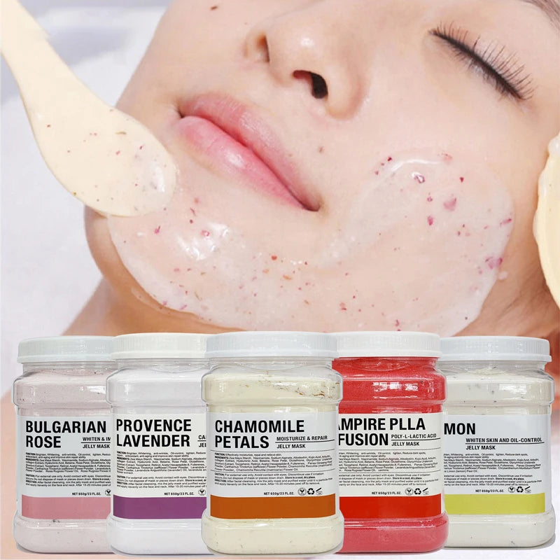 6pc Jelly Mask Powder Facial Skin Care