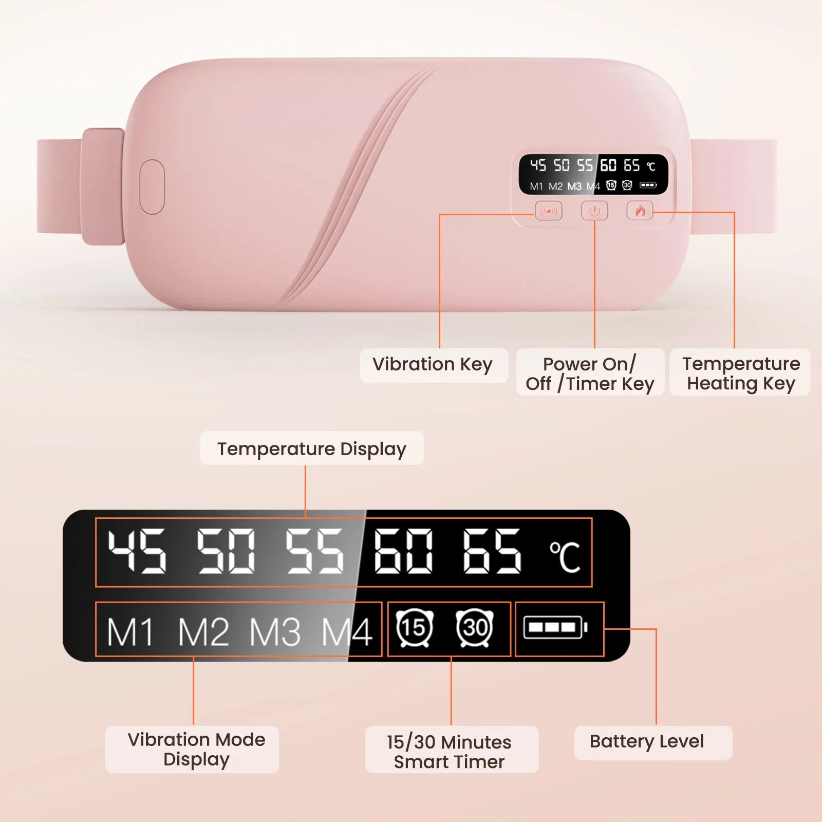 Warming Belt Electric Waist Heating Belt for Women