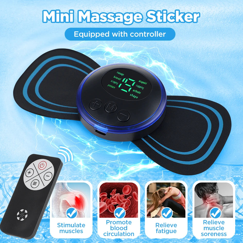 Remote Control Smart Electric Neck Massager Set