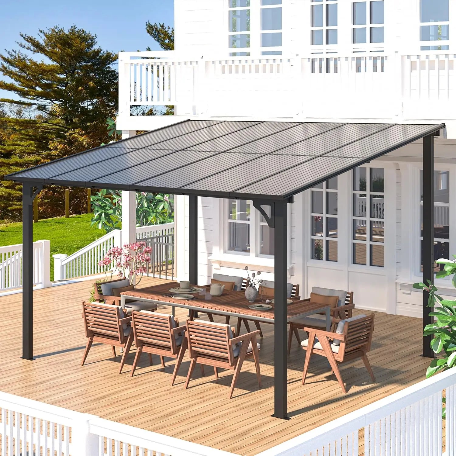 Hard Top Gazebo Canopy Awnings for Deck