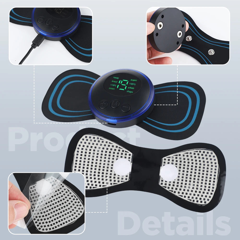 Remote Control Smart Electric Neck Massager Set