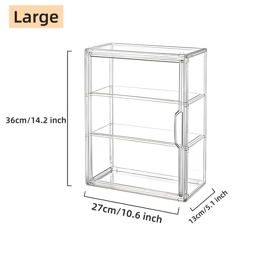 Blind Box Storage Display Box Transparent Display Organizer Case For Figurine Wall Mounted Collectibles