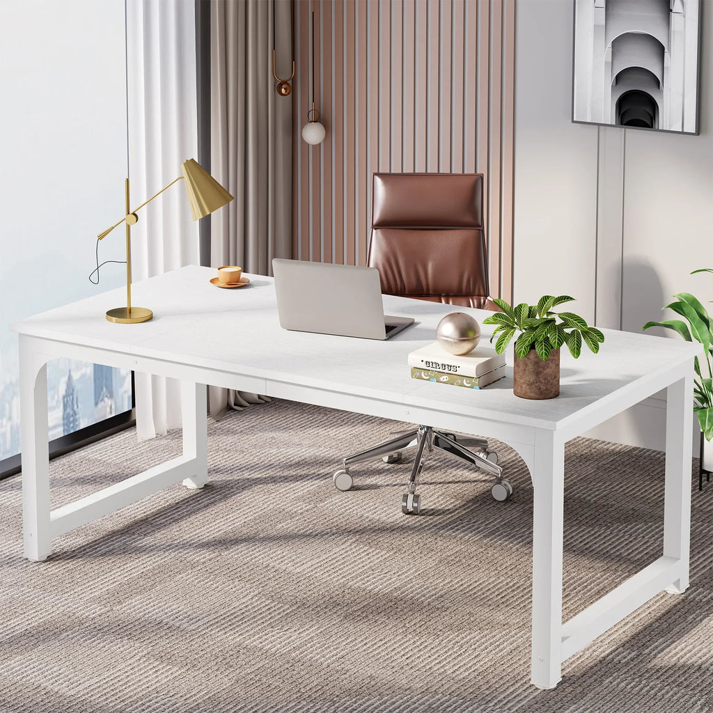Modern Computer Large Office Desk for Workstation or Home Office