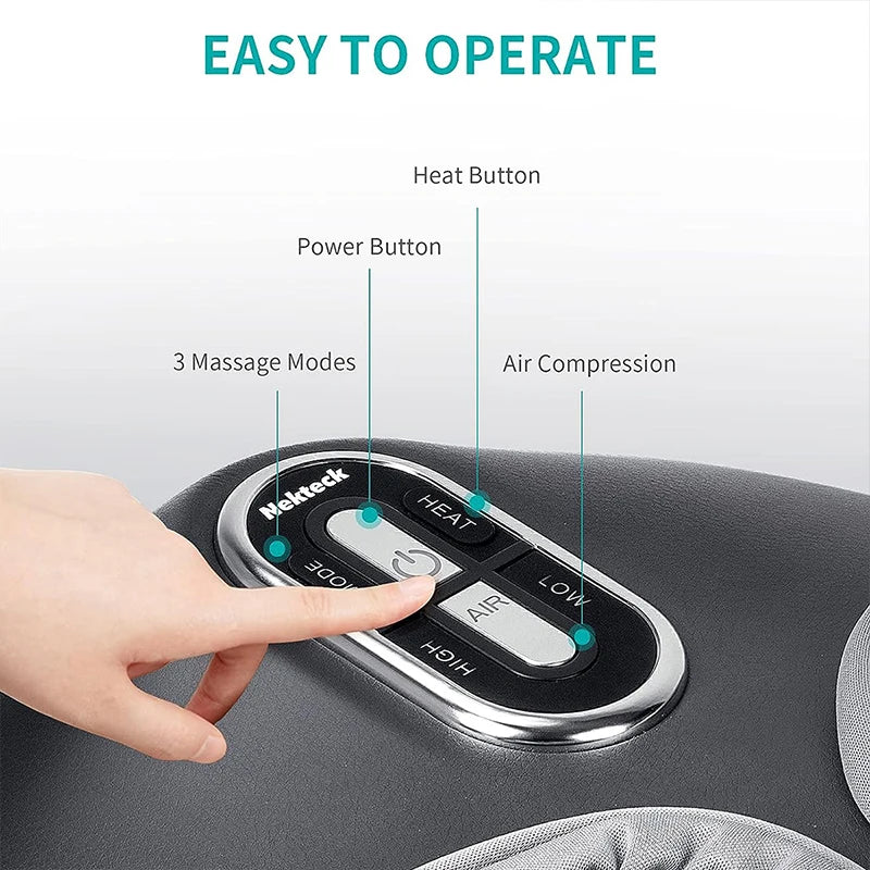 Foot Massager Heating Air Compression Foot Massage Machine