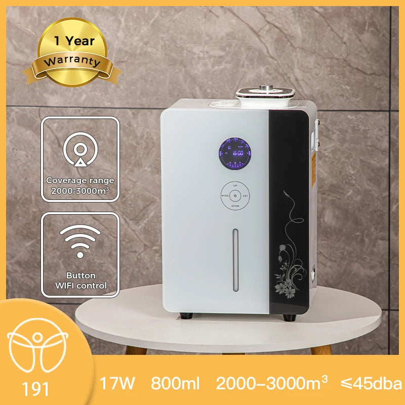 Air Purifier Electric Aroma Diffuser Metal Body