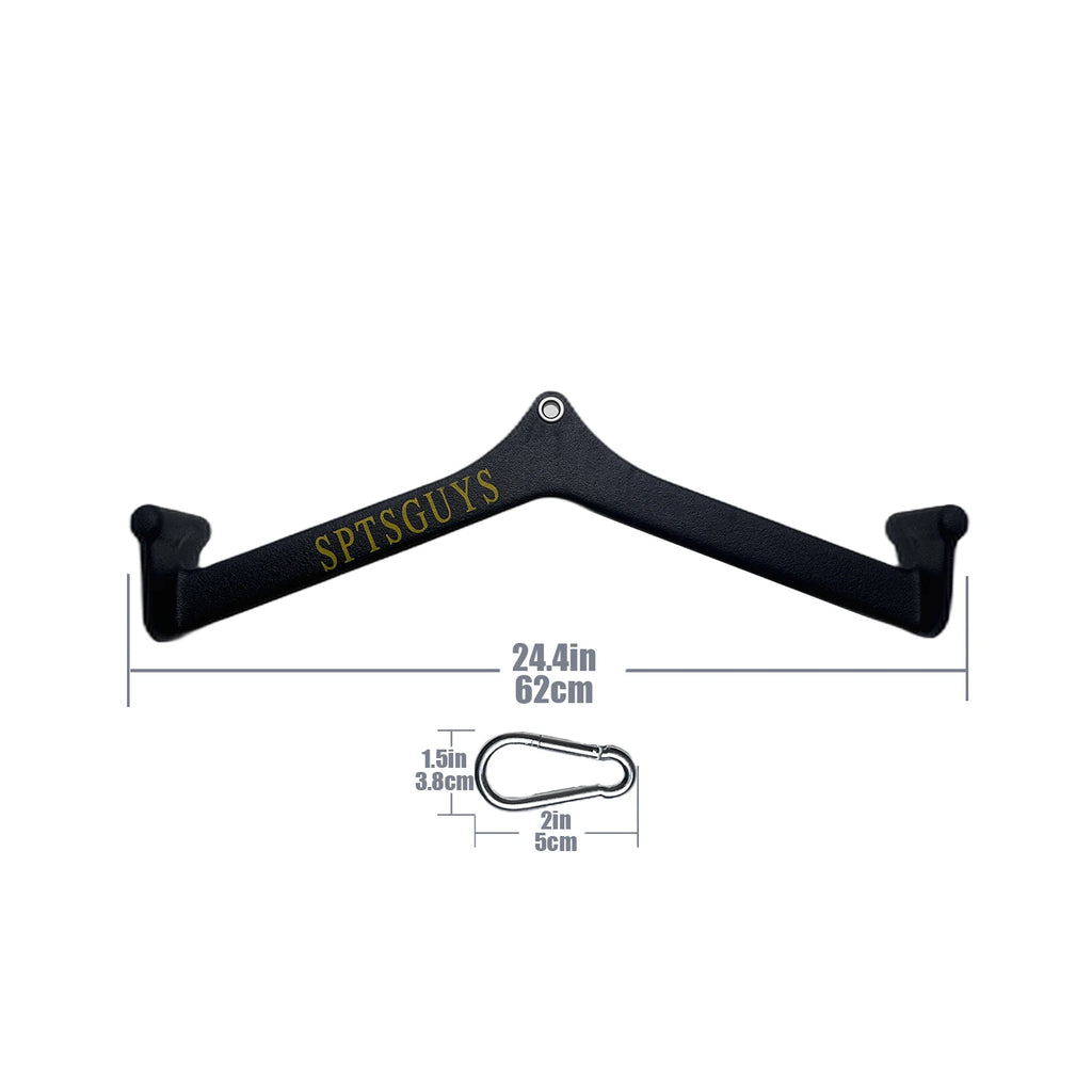 Home Gym Fitness Lat Pull Down Bar LAT Pulldown Attachments for Cable Pulley System