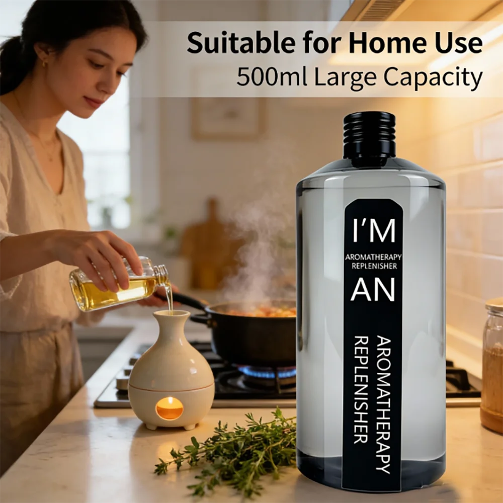 500ML Flameless Aromatherapy Essential Oil for Humidifier