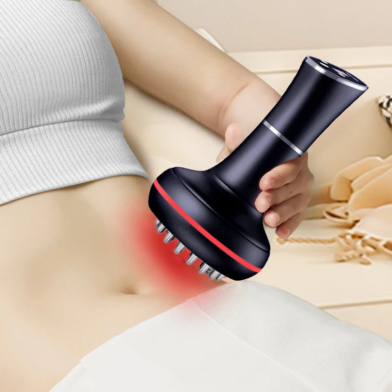Electric Meridian Shoulder and Neck Massager Scraping Instrument to Relax the Muscles of the Whole Body