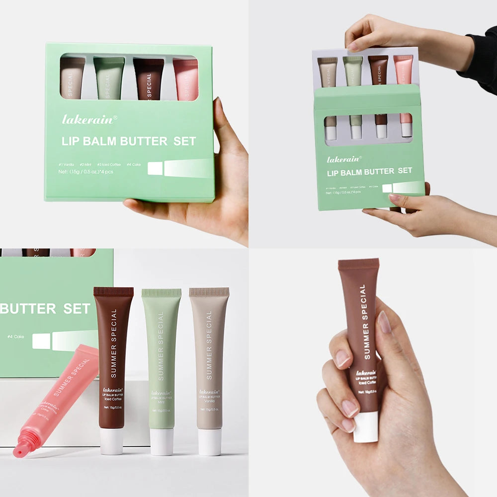 Lip Balm Set Lip 4 Pack 1Kit