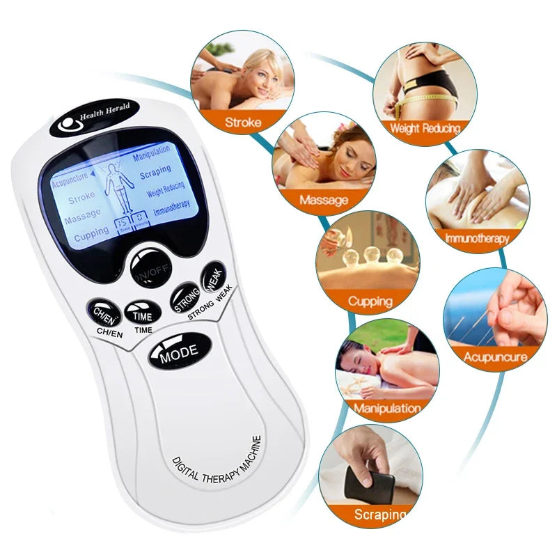 Tens Machine Physiotherapy Electronic Muscle Stimulator