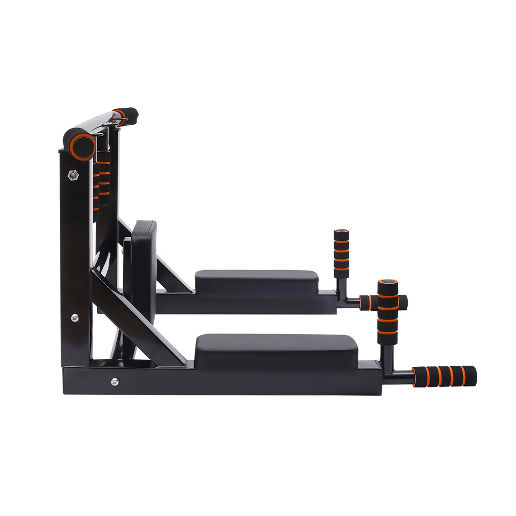 Pull Up Bar, Raise Dip Station Vertical Knee Multi-function Exercise Equipment