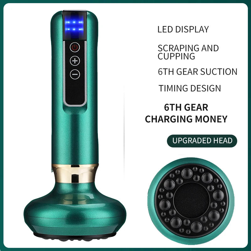 Smart Cupping Vacuum Massage Jars Heating Electric Cupping Therapy for Body