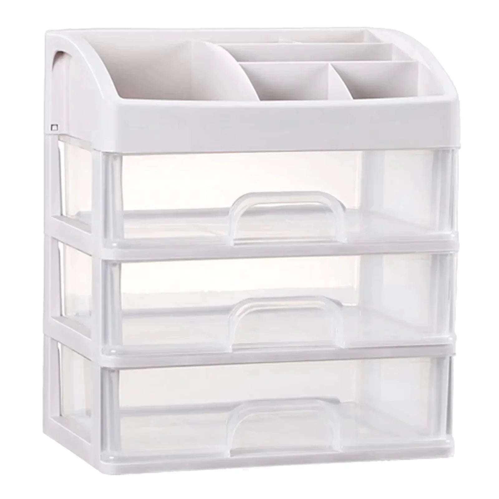 Desktop Storage Box Storage Drawer Hair Decoration Multi-layer Storage Cabinet for Cosmetics