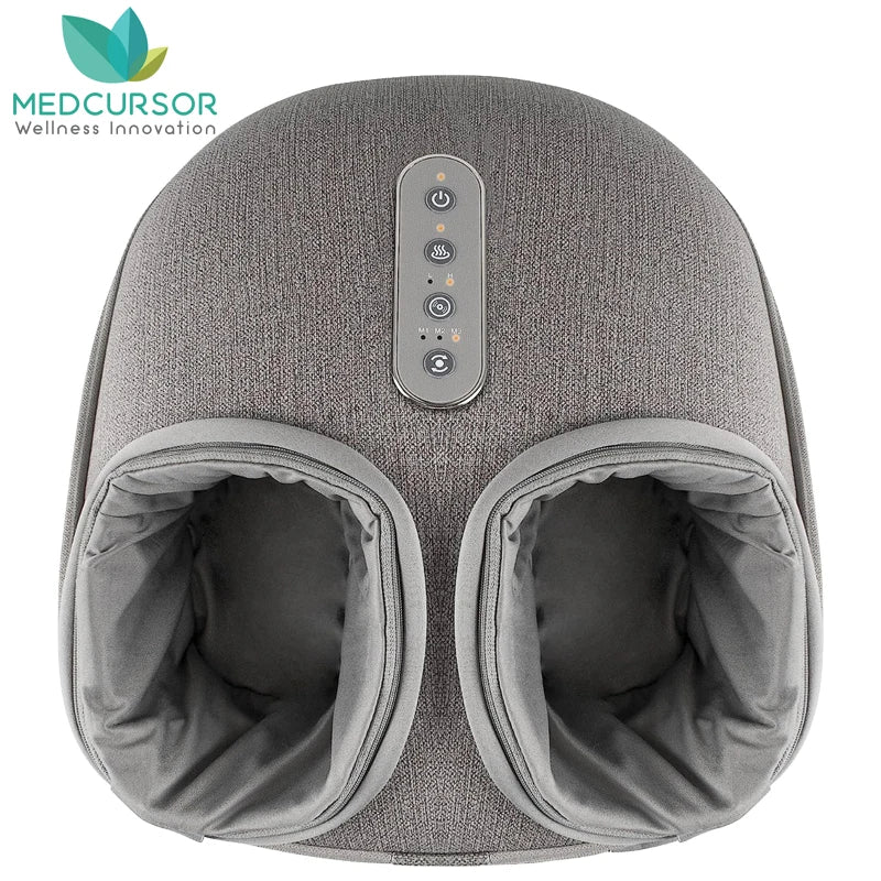 Foot Massager Heating Therapy Adjustable Shiatsu Deep Kneading Roller Muscle Relaxation for Pain Relief