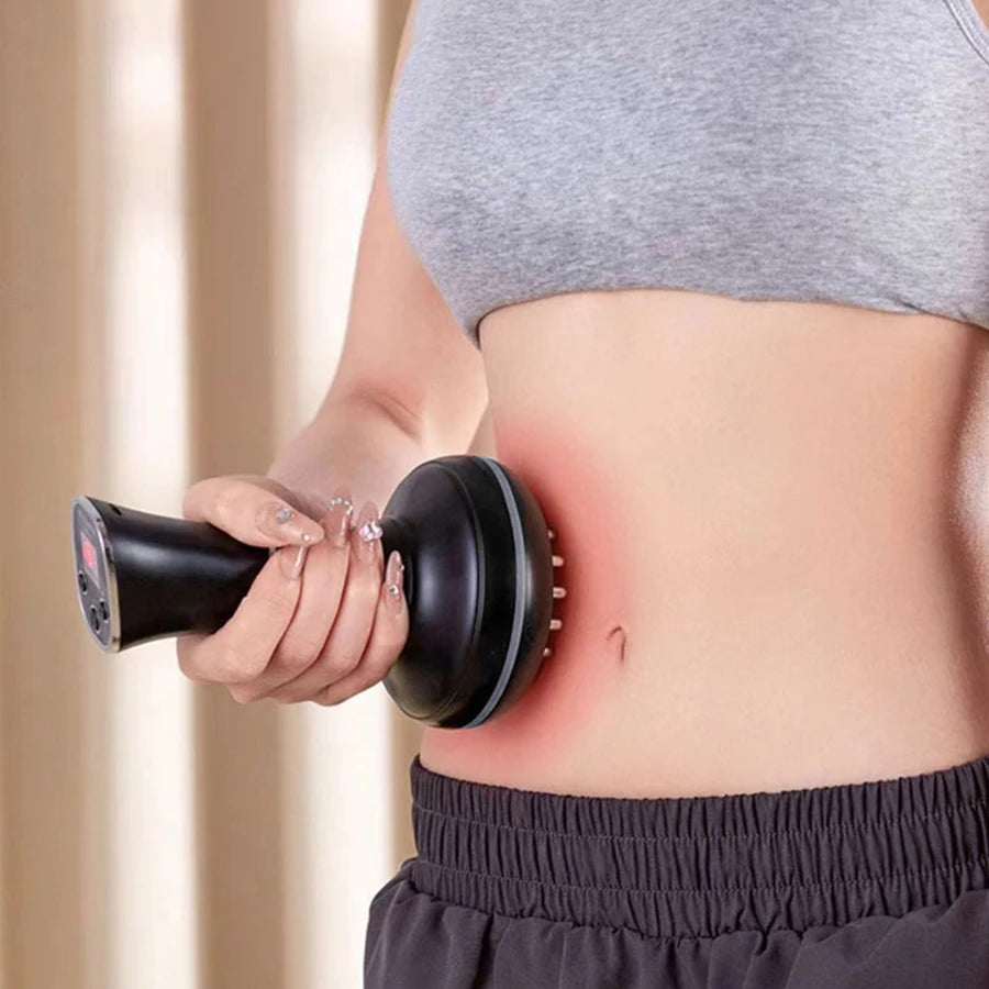 Electric Meridian Shoulder and Neck Massager Scraping Instrument to Relax the Muscles of the Whole Body