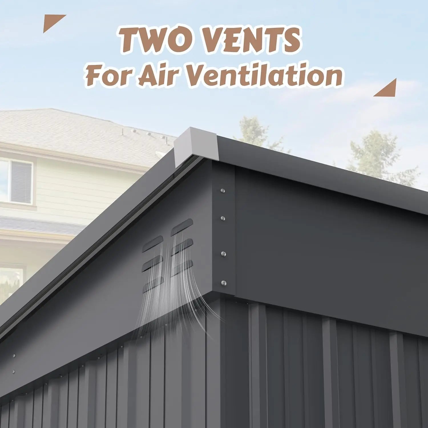 Metal Outdoor Storage Shed