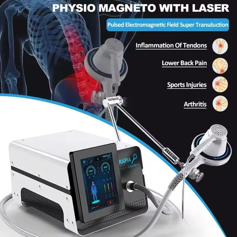 Non-Invasive Beauty Device For Relieving Body Pain And Muscle Relaxation Through Magnetic Therapy And Massage