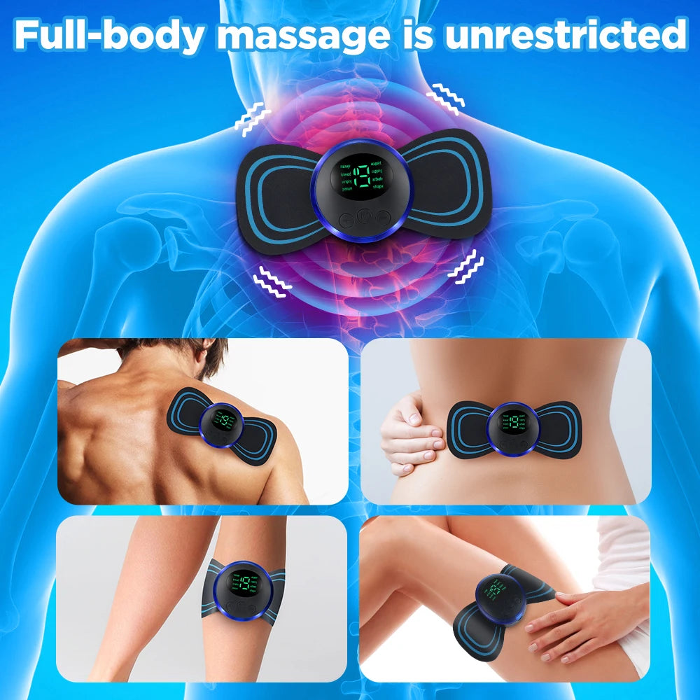 Remote Control Smart Electric Neck Massager Set
