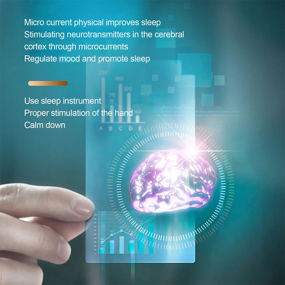 Handheld Micro-Current Sleeping Device for Anxiety Pressure Relief
