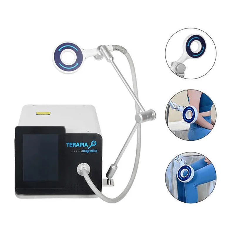 Non-Invasive Beauty Device For Relieving Body Pain And Muscle Relaxation Through Magnetic Therapy And Massage