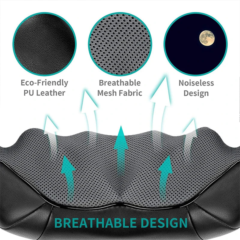 Neck and Shoulder Massager with Heated Back Massager