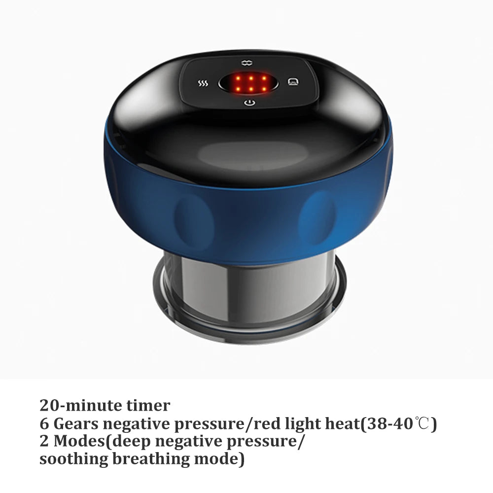 Smart Cupping Vacuum Massage Jars Heating Electric Cupping Therapy for Body