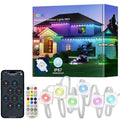 Smart Outdoor Lights Lights Waterproof Light String with App Remote Control Music Sync