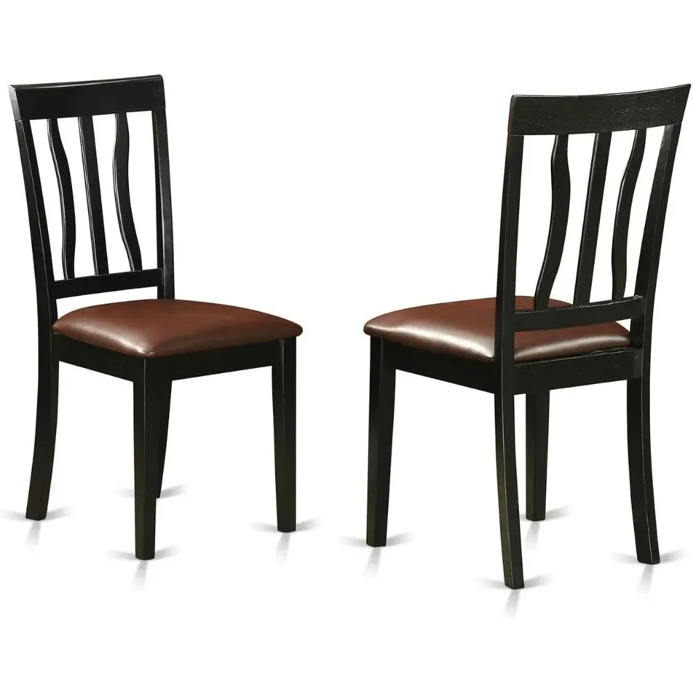 5-Pcs Oval Table with Butterfly Leaves and 4 Linen Upholstered Dining Chairs