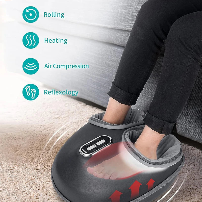 Foot Massager Heating Air Compression Foot Massage Machine