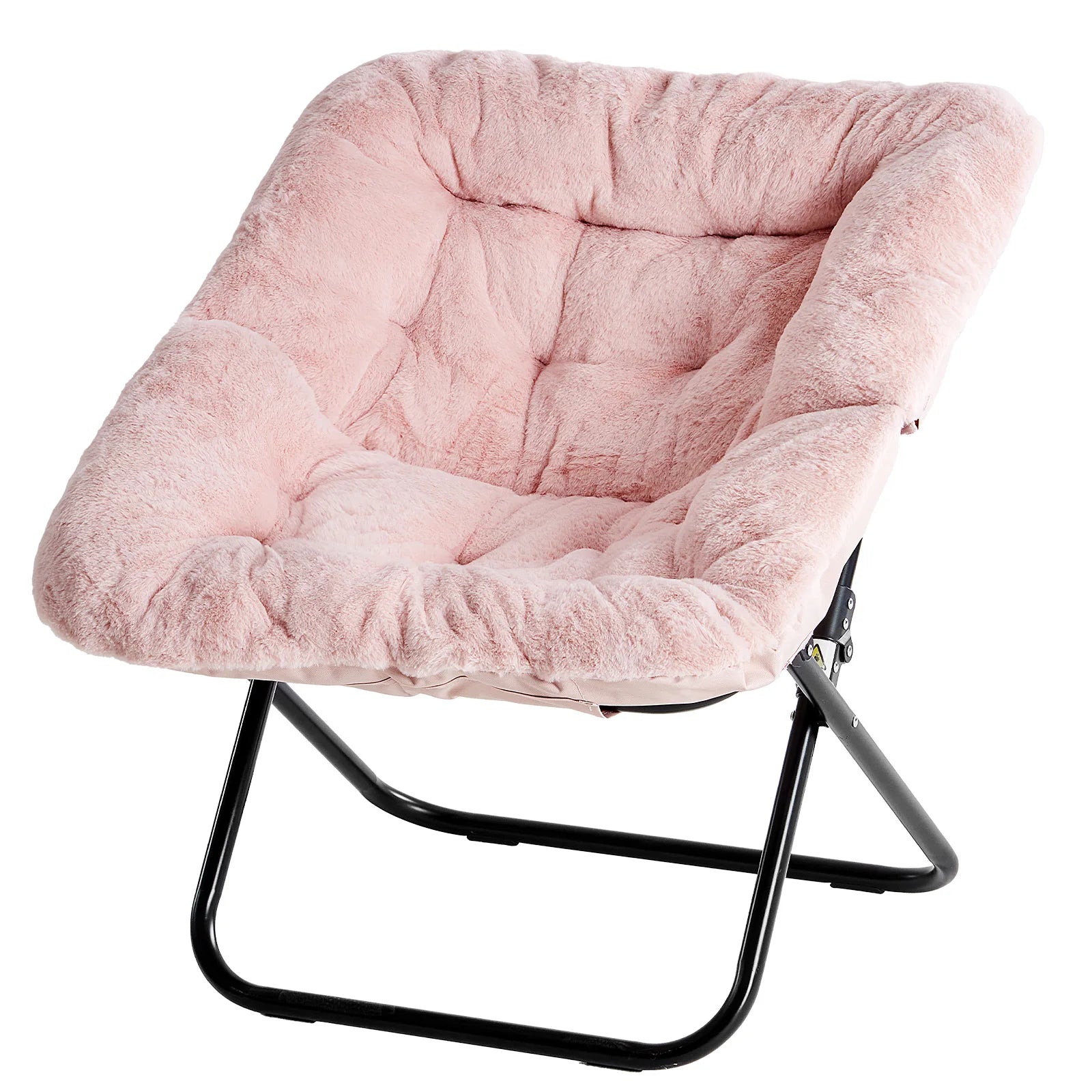 Large Size Folding Lounge Chair with Padded Seat