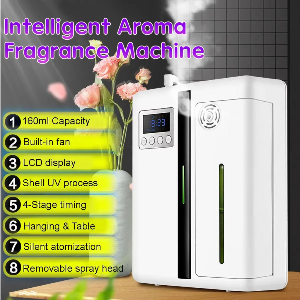 Bluetooth Aroma Diffuser Flat Wall Hanging Fragrance Diffuser