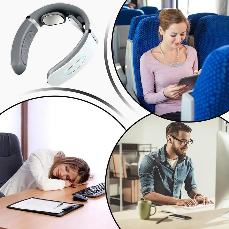 Neck Massager With 9 Gears And 6 Modes