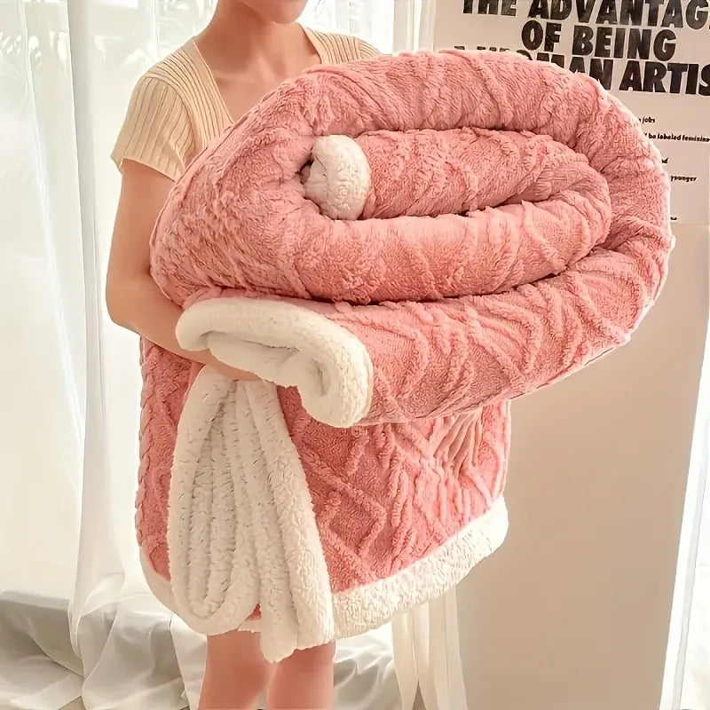 Weighted Blanket 10lbs for Adults- Soft, Warm, and Thickened Calm Blanket for Ultimate Comfort