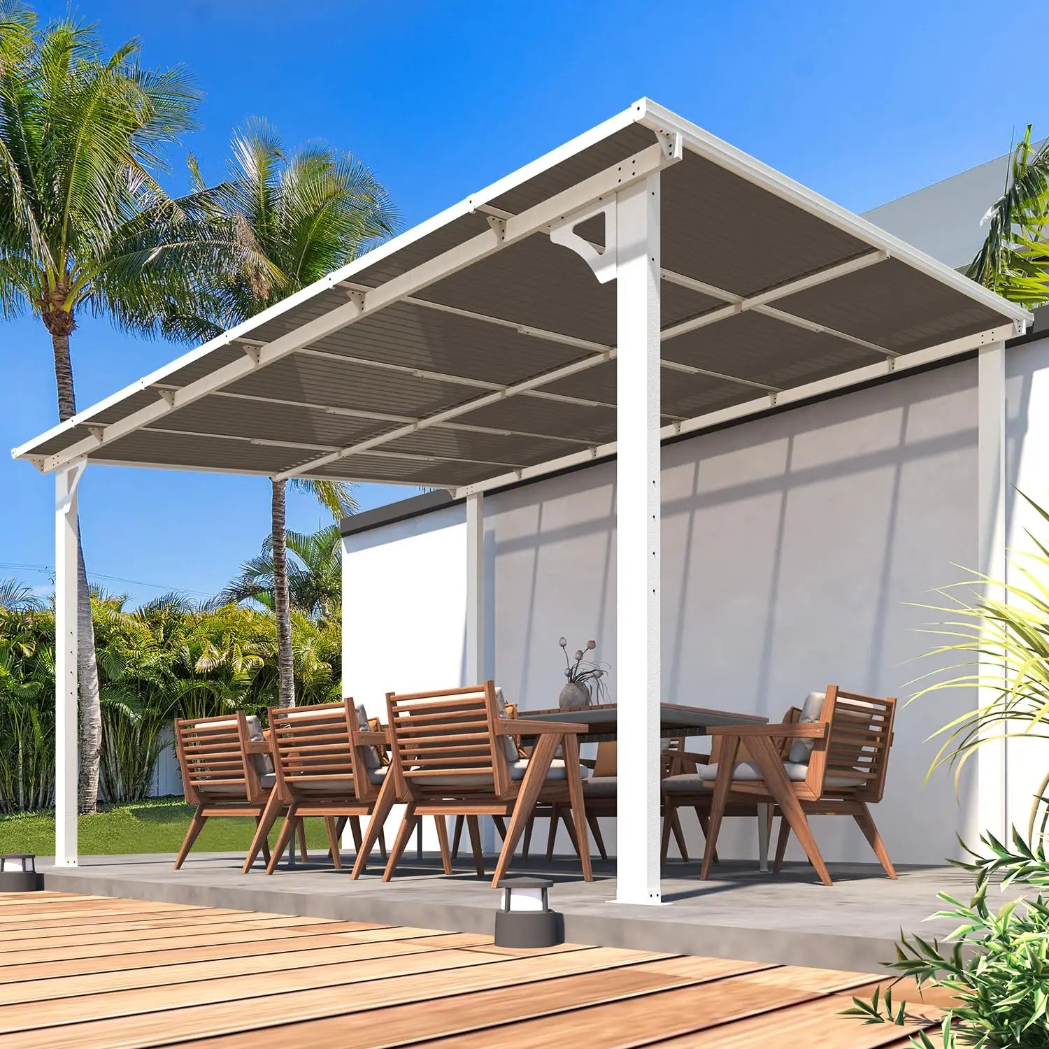 Hard Top Gazebo Canopy Awnings for Deck