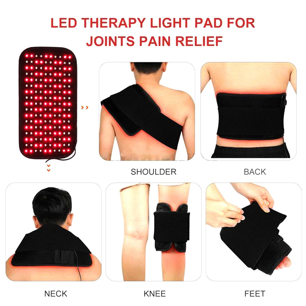 Infrared LED Light Heating Pad for Face and Total Body